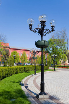 燈籠在公園