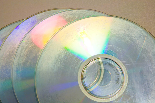 損壞的光盤