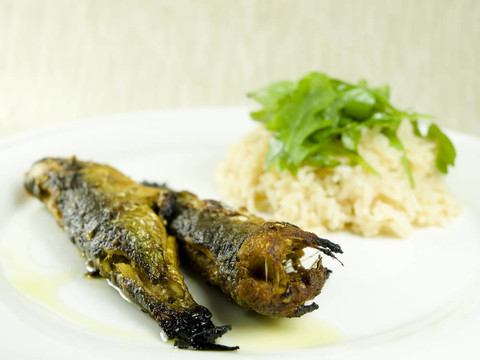熟沙丁魚飯