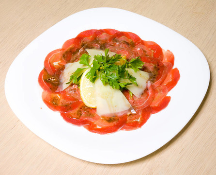 生牛肉片