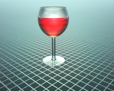 3D酒杯