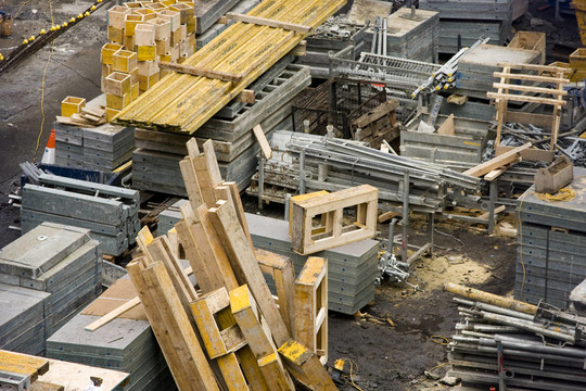 建筑工地用材料