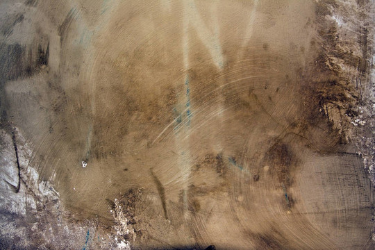 藝術(shù)垃圾的水泥墻