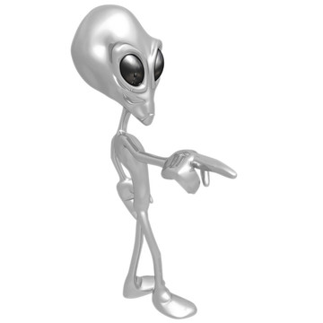 指向外星人