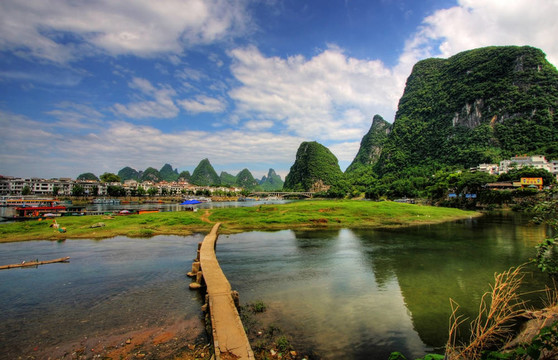 李河喀斯特山景觀