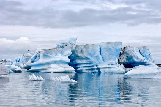jokulsarlon冰川湖