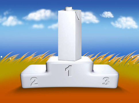 在領(lǐng)獎(jiǎng)臺(tái)上