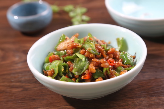 農(nóng)家豆豉炒辣椒