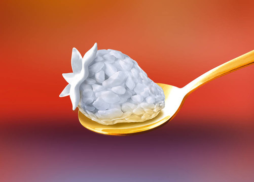 豆腐和勺子
