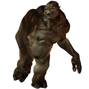 troll-3d幻想圖