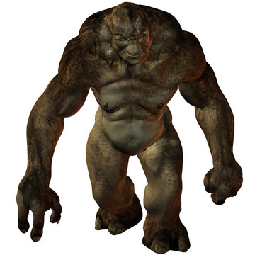 troll-3d幻想圖