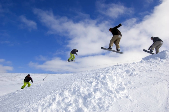 滑雪空中
