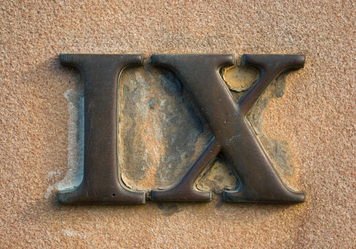 羅馬數(shù)字IX