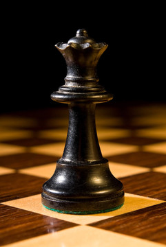象棋女王作為象棋棋盤上的領袖