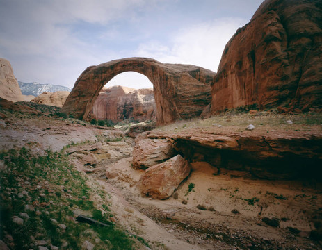 虹橋自然拱門；Lake Powell；頁；亞利桑那州