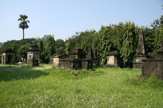 公園街公墓；加爾各答；印度