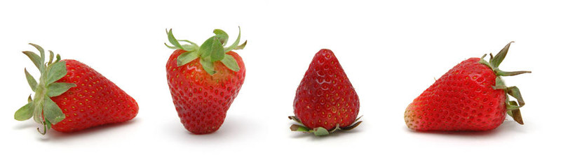 四新鮮的strwberries
