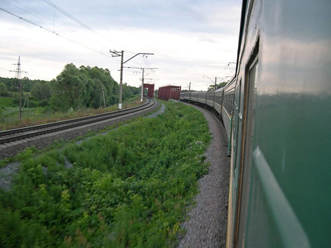 火車到橋
