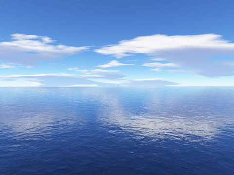 天空和大海