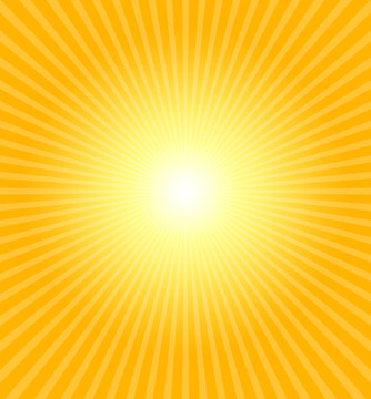夏天炎熱的太陽