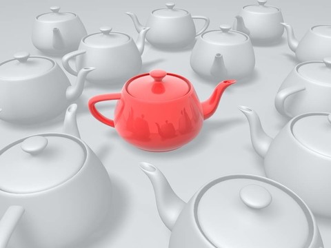 獨特的紫砂茶壺
