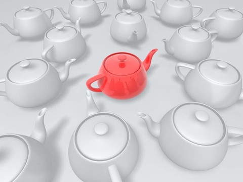 獨特的紫砂茶壺