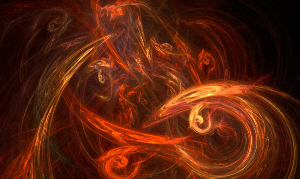 分形火焰漩渦