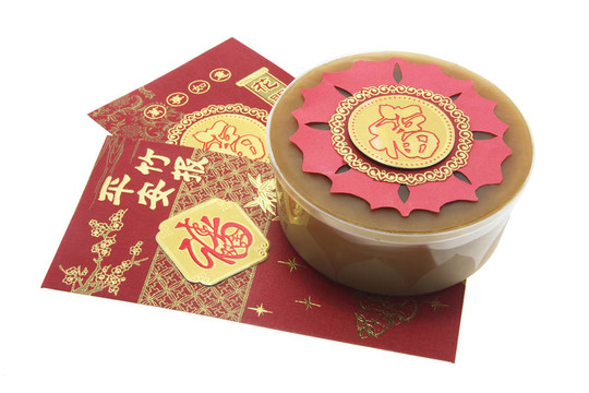 春節(jié)蛋糕和紅包