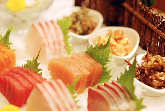 日式生魚片
