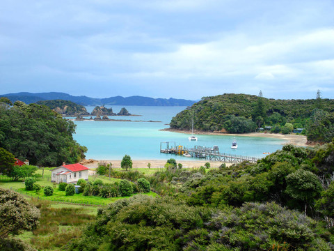 還島；島灣；新西蘭