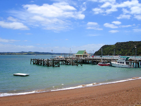 Russell Wharf；島嶼灣；新西蘭