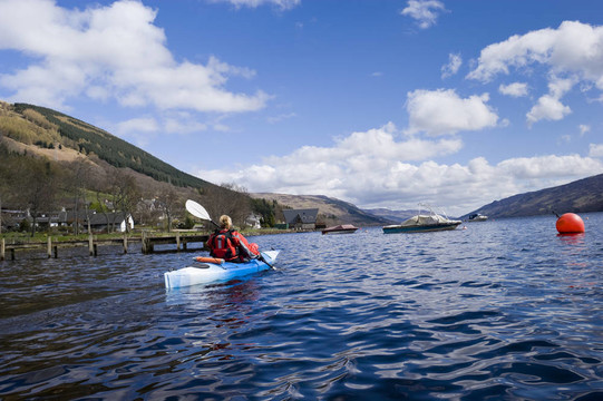 皮劃艇Loch Earn