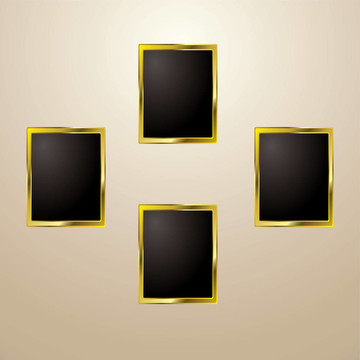 金色的畫(huà)框