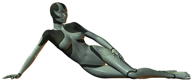 女機械人