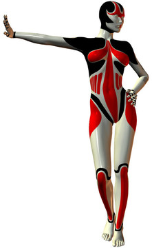 女機械人