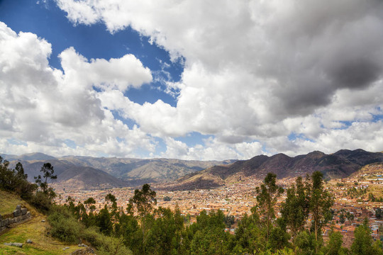 遠眺Cusco