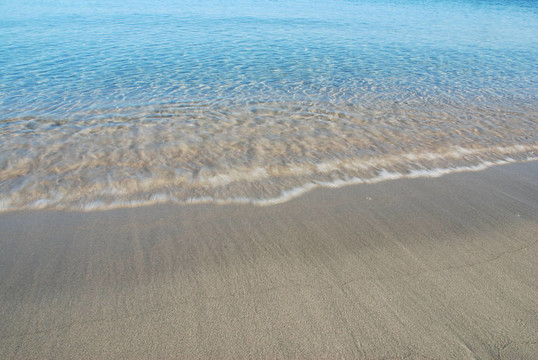 蔚藍(lán)的大海，