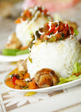 Rice的晚餐