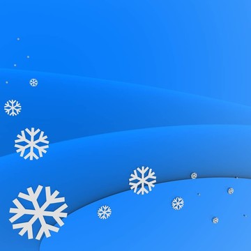 冬天的雪