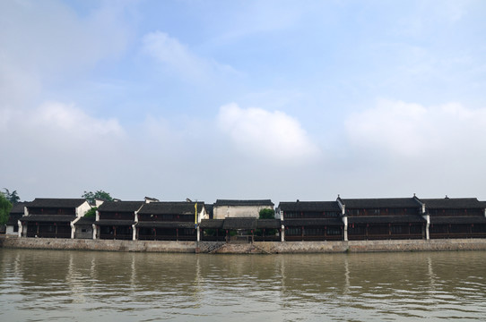 杭州塘棲古鎮(zhèn)風光