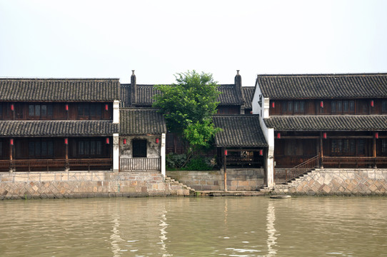 杭州塘棲古鎮(zhèn)風(fēng)光