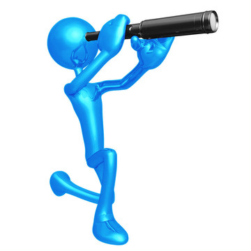 通過望遠(yuǎn)鏡