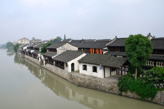 杭州塘棲古鎮(zhèn)風光