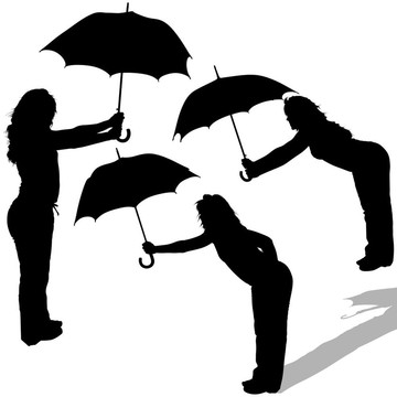 女孩和Umbrella