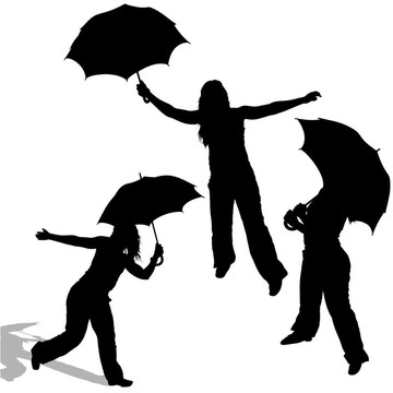 女孩和Umbrella