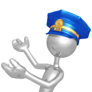 警察的主持人