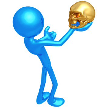 唉；Poor Yorick！