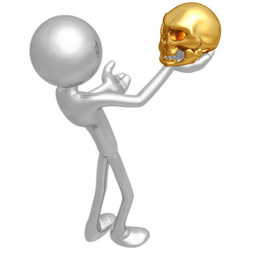 唉；Poor Yorick！