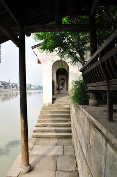 杭州塘棲古鎮(zhèn)風(fēng)光