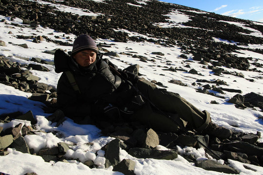 爬山- Stok Kangri（6；150m／20；080ft）；印度